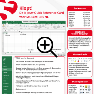 Vijfhart Microsoft Excel Quick Reference Card